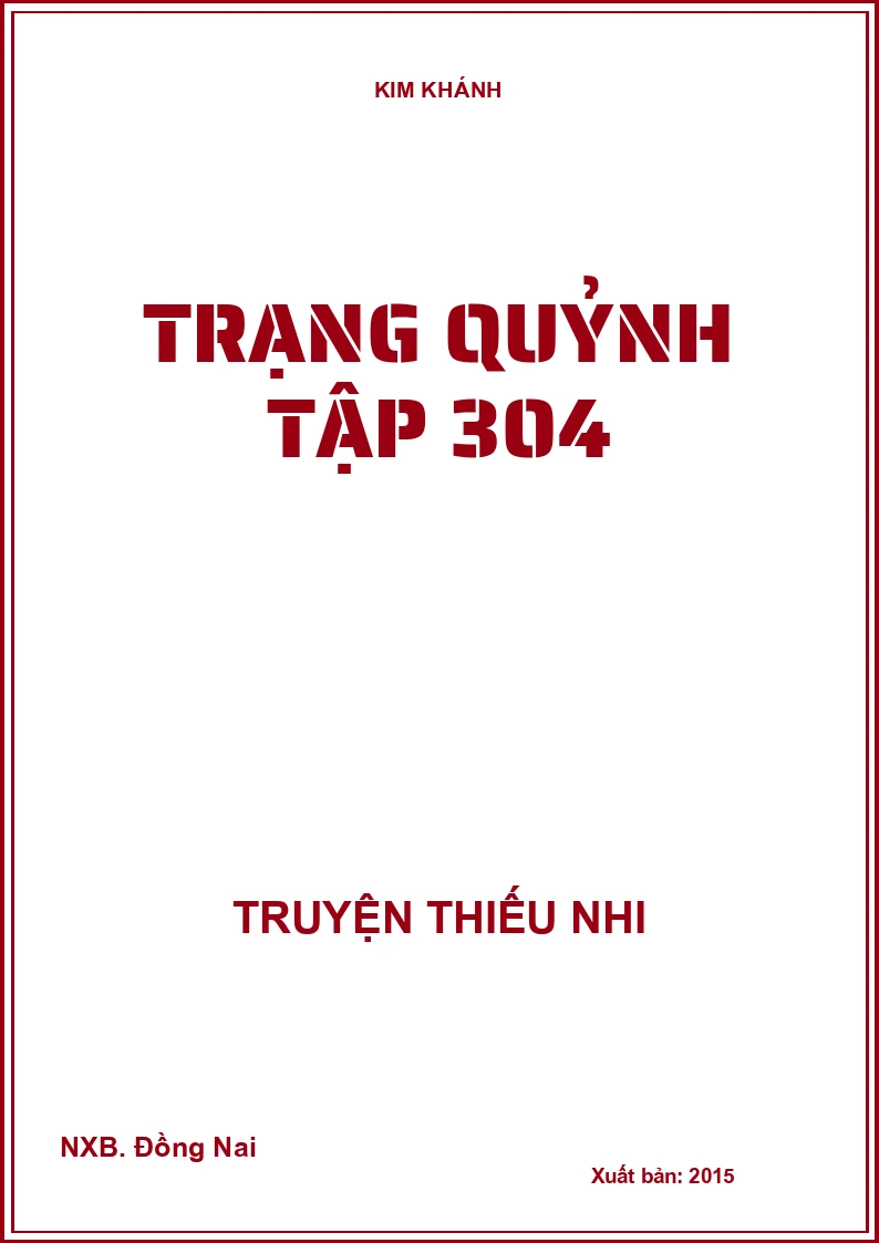 Trạng quỷnh tập 304