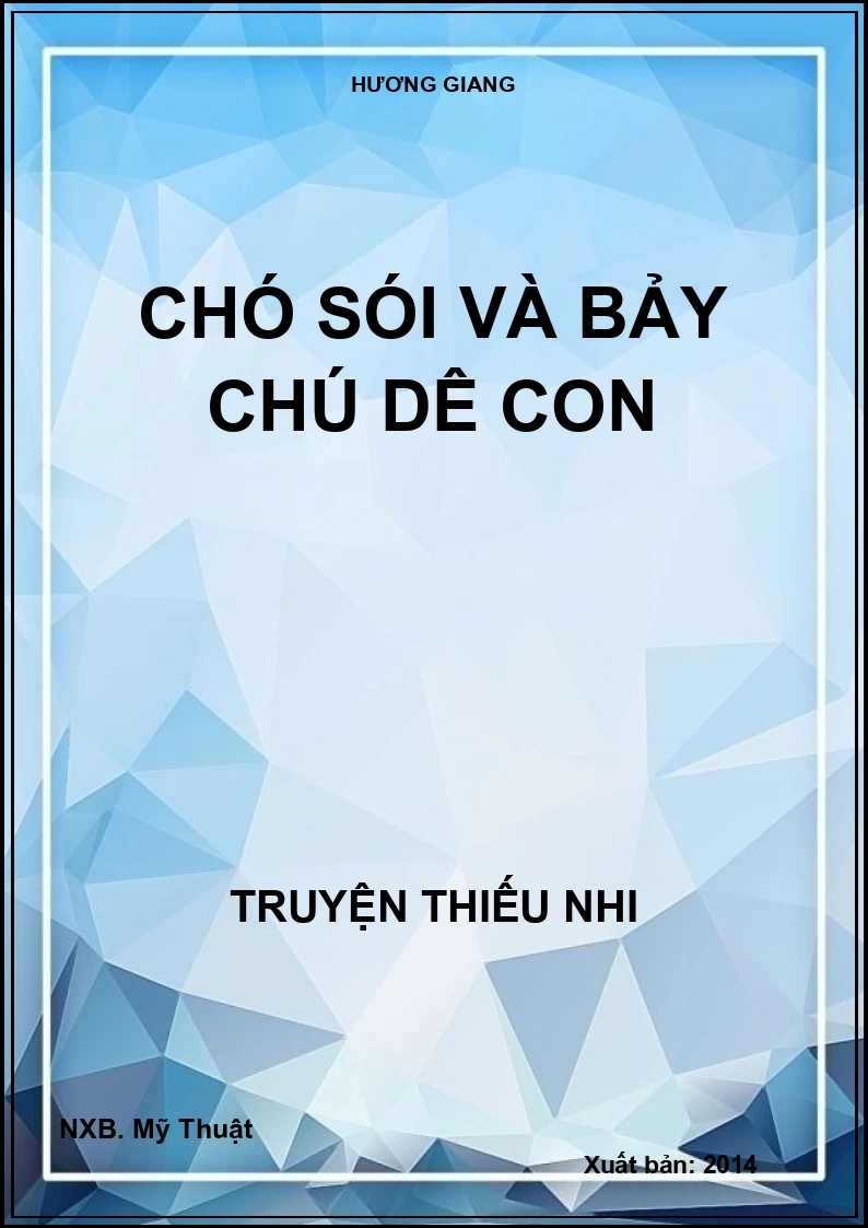 Chó sói và bảy chú dê con