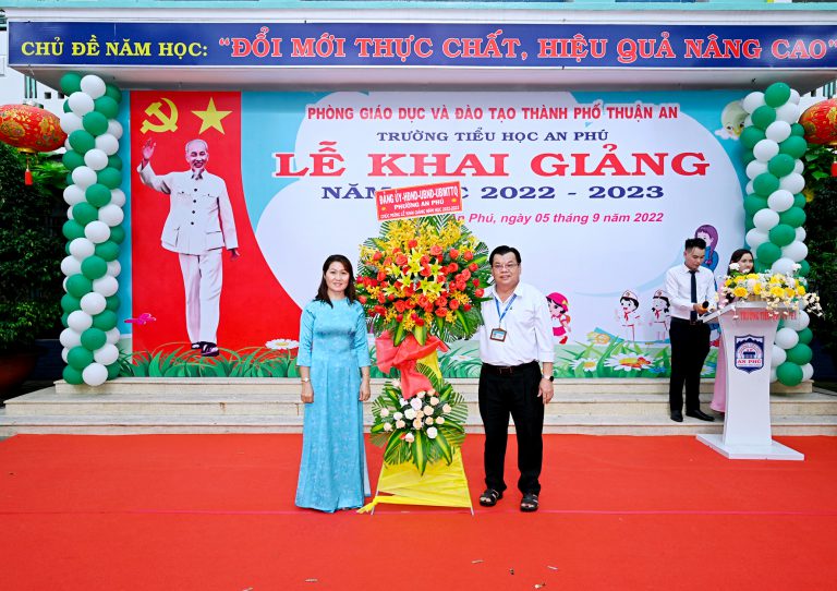 Trường Tiểu học An Phú hân hoan chào đón năm học mới