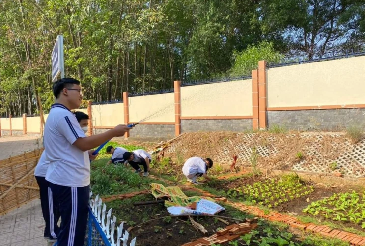 Hưởng ứng phong trào "Tết trồng cây đời đời nhớ ơn Bác Hồ"