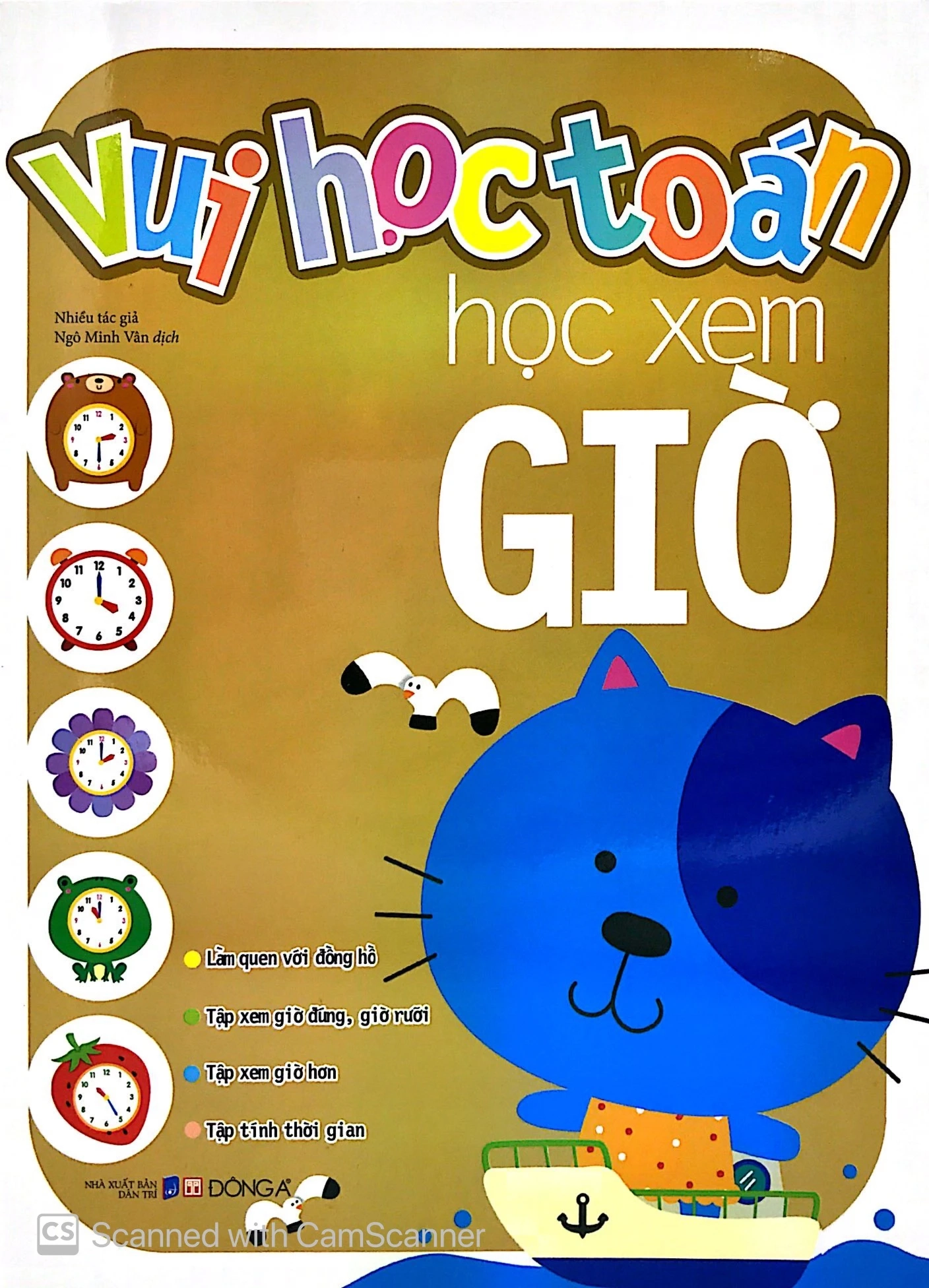 Vui học Toán: Học xem giờ