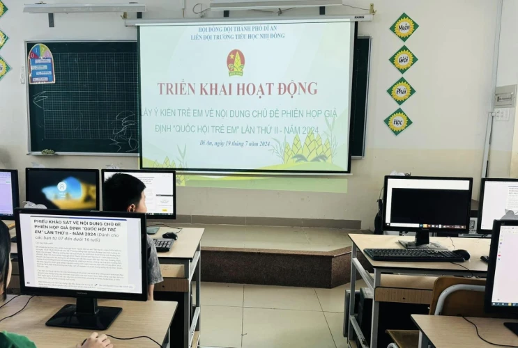 Phiên họp giả định "Quốc hội trẻ em" lần thứ II - năm 2024