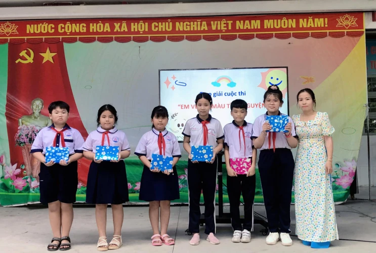 Cuộc thi vẽ tranh chủ đề “Em vẽ sắc màu tình nguyện”