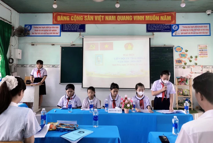 Đại hội Liên đội nhiệm kì 2024-2025