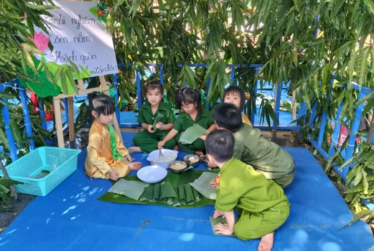 Hội thao "Chiến sĩ măng non"