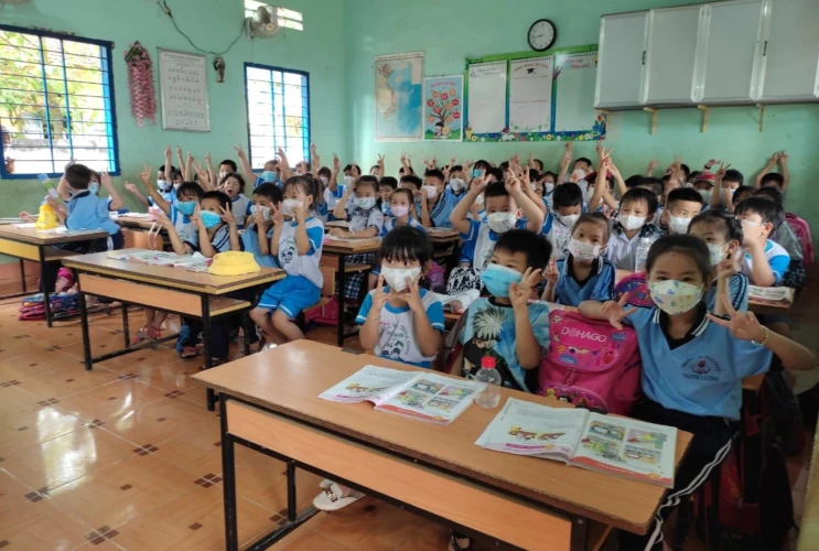 Hoạt động ngoại khóa: Chuyến tham quan trường Tiểu học - Trung học cơ sở Thanh Lương