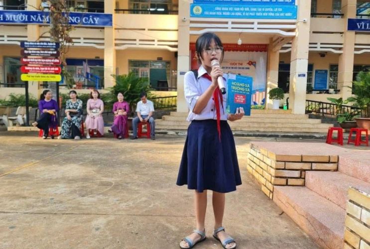 Trường Tiểu học Võ Thị Sáu tổ chức Ngày hội Đọc sách năm 2025
