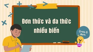 Toán 8 Đơn thức và đa thức nhiều biến