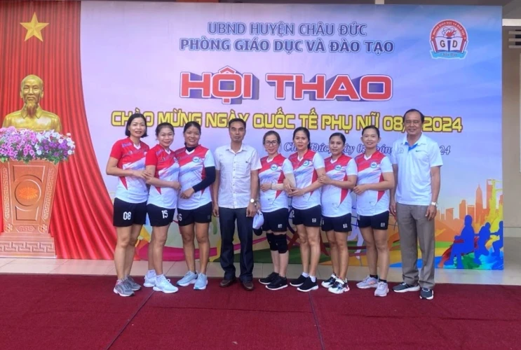 Hội thao chào mừng ngày Quốc tế Phụ nữ 8/3/2024