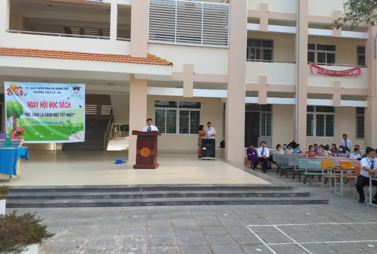 Trường THCS Lê Lợi tổ chức "Ngày hội đọc sách"