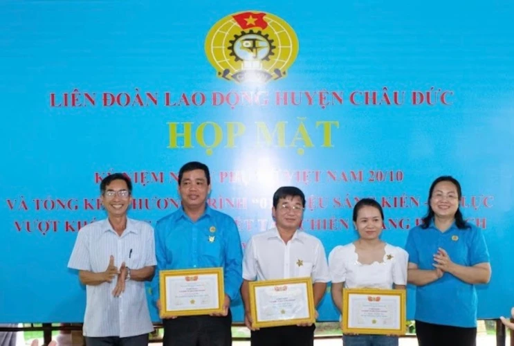 Liên đoàn Lao động Huyện Châu Đức kỷ niệm Ngày Phụ nữ Việt Nam