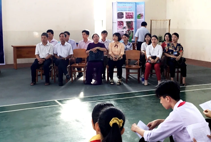 Cuộc thi nghiên cứu khoa học kỹ thuật cấp THCS huyện Châu Đức