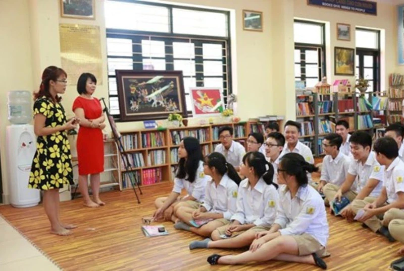 Thư viện THPT Phan Huy Chú - Một điểm sáng về văn hóa học đường