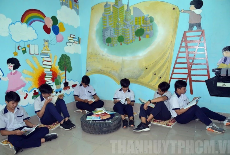 Hàng loạt thư viện trường học được “thay áo mới”