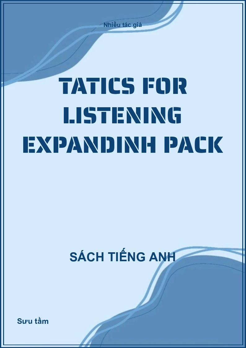 Tatics for listening Expandinh Pack