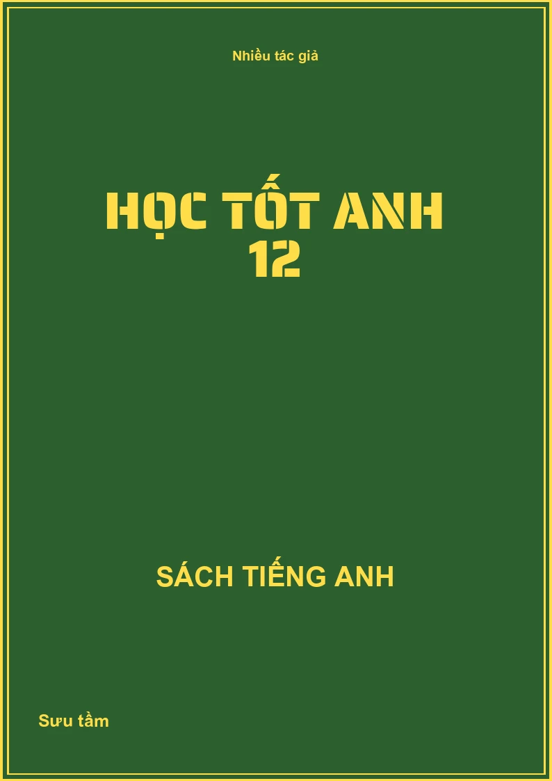 Học tốt Anh 12