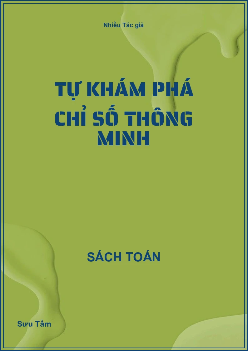 Tự khám phá chỉ số thông minh