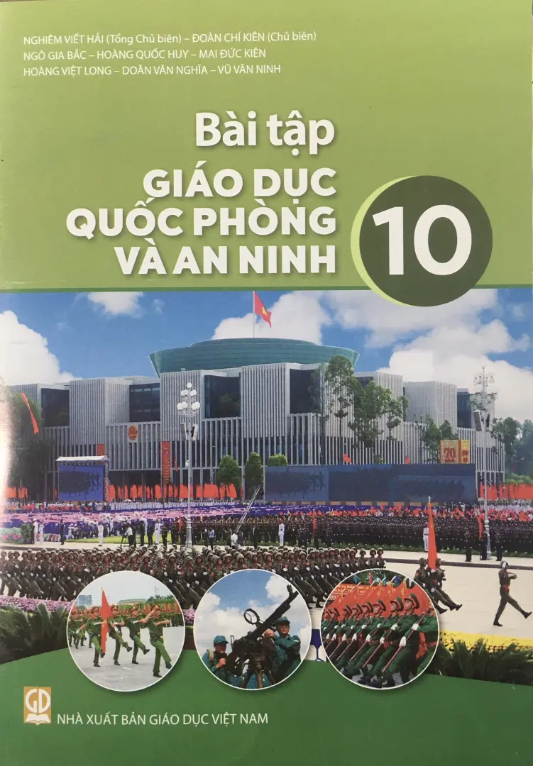 Sách bài tập Giáo dục Quốc phòng và an ninh 10 - Kết nối tri thức