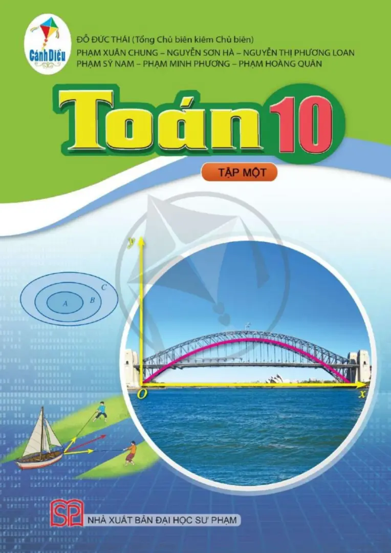 Sách giáo khoa Toán 10 - Tập 1 Cánh Diều