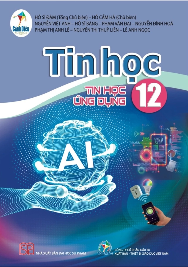 Sách giáo khoa Tin học 12 - Tin học ứng dụng Cánh Diều