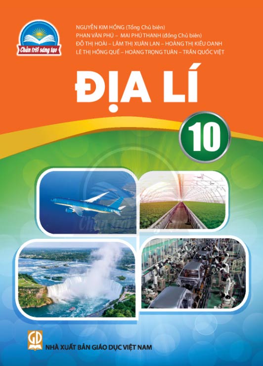 Sách giáo khoa Địa lí 10 - Chân Trời Sáng Tạo