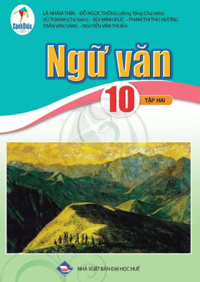 Sách giáo khoa Ngữ văn 10 - Tập 2 Cánh Diều