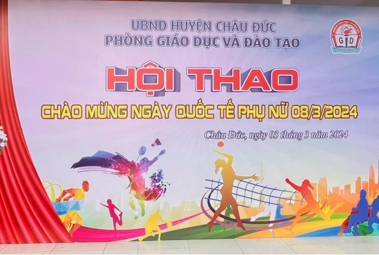 Trường TH Kim Đồng tham gia giải bóng chuyền nữ Chào mừng ngày Quốc tế Phụ nữ