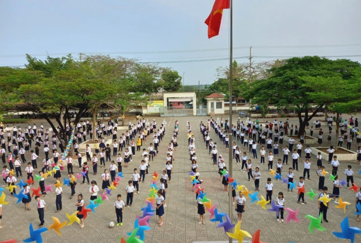 Mô hình "Giờ ra chơi trải nghiệm, sáng tạo"
