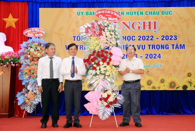 UBND Huyện Châu Đức tổng kết năm học 2022 - 2023