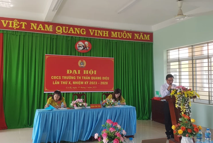 Đại hội Công đoàn cơ sở lần thứ X, nhiệm kì 2023 - 2028