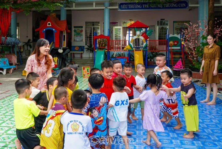 Mùa hè bổ ích, an toàn tại các trường Mầm non TP Cà Mau