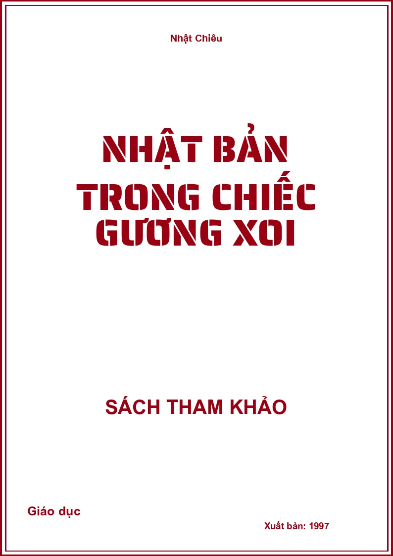 Nhật Bản Trong Chiếc Gương Xoi