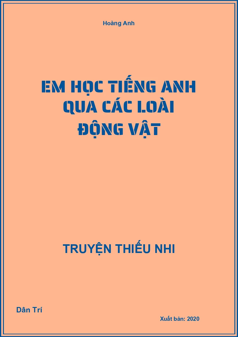 Em Học Tiếng Anh Qua Các Loài Động Vật