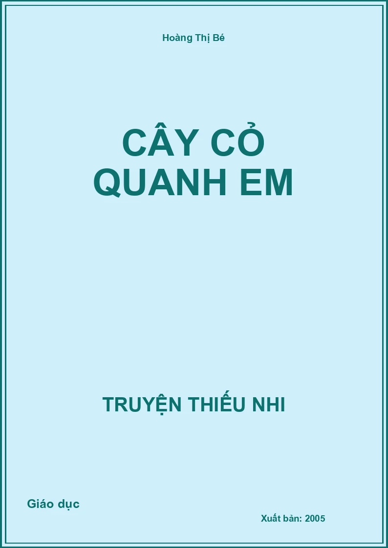 Cây Cỏ Quanh Em