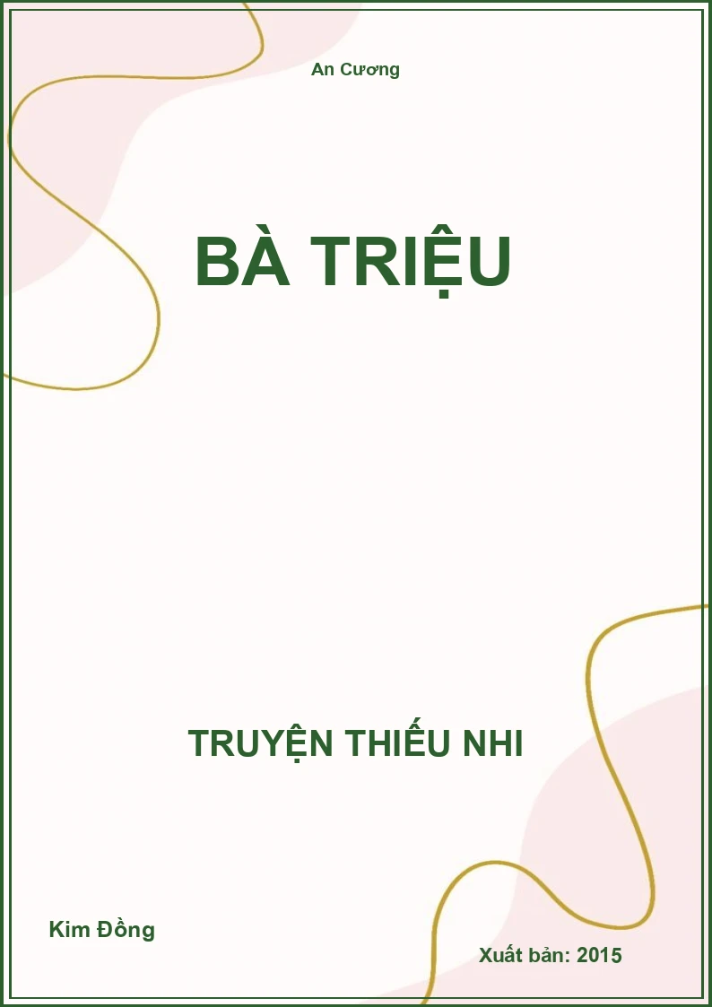 Bà Triệu