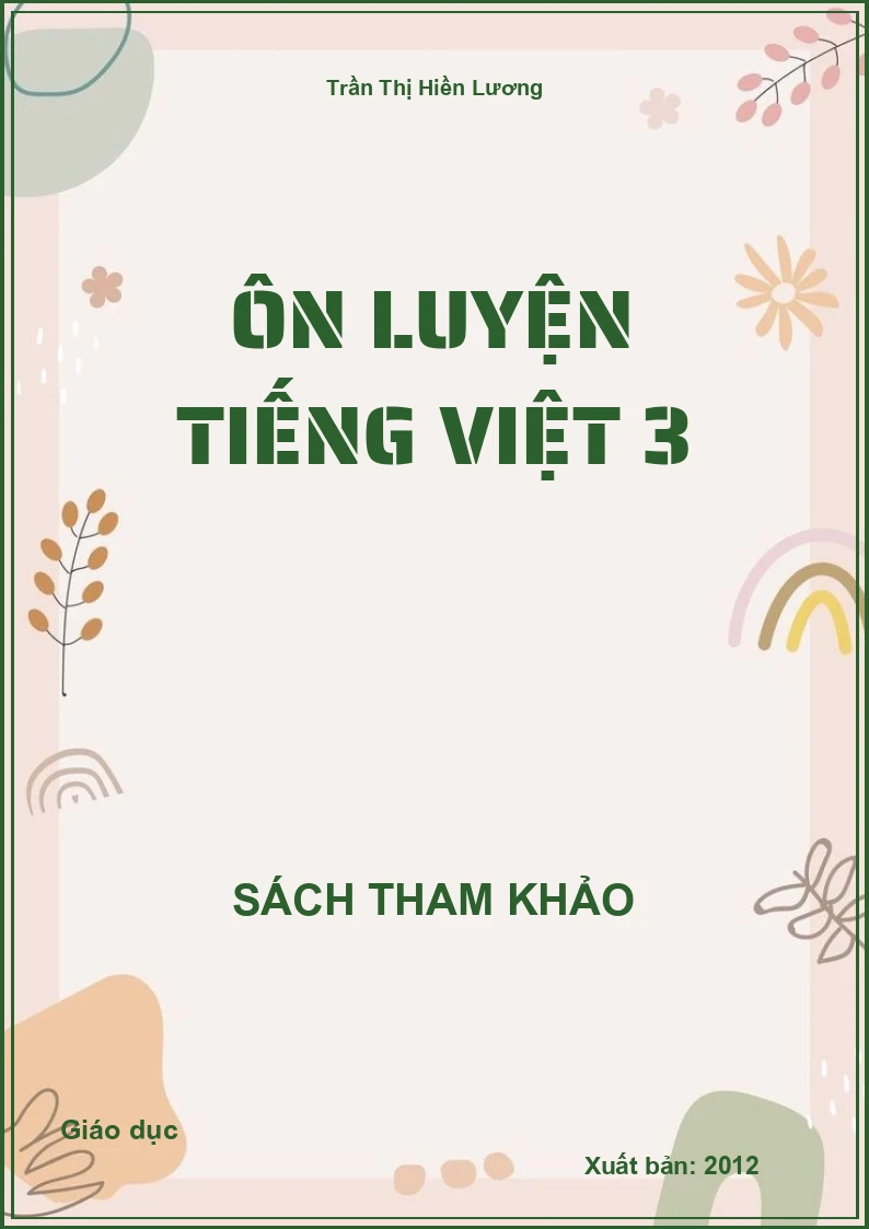 Ôn Luyện Tiếng Việt 3
