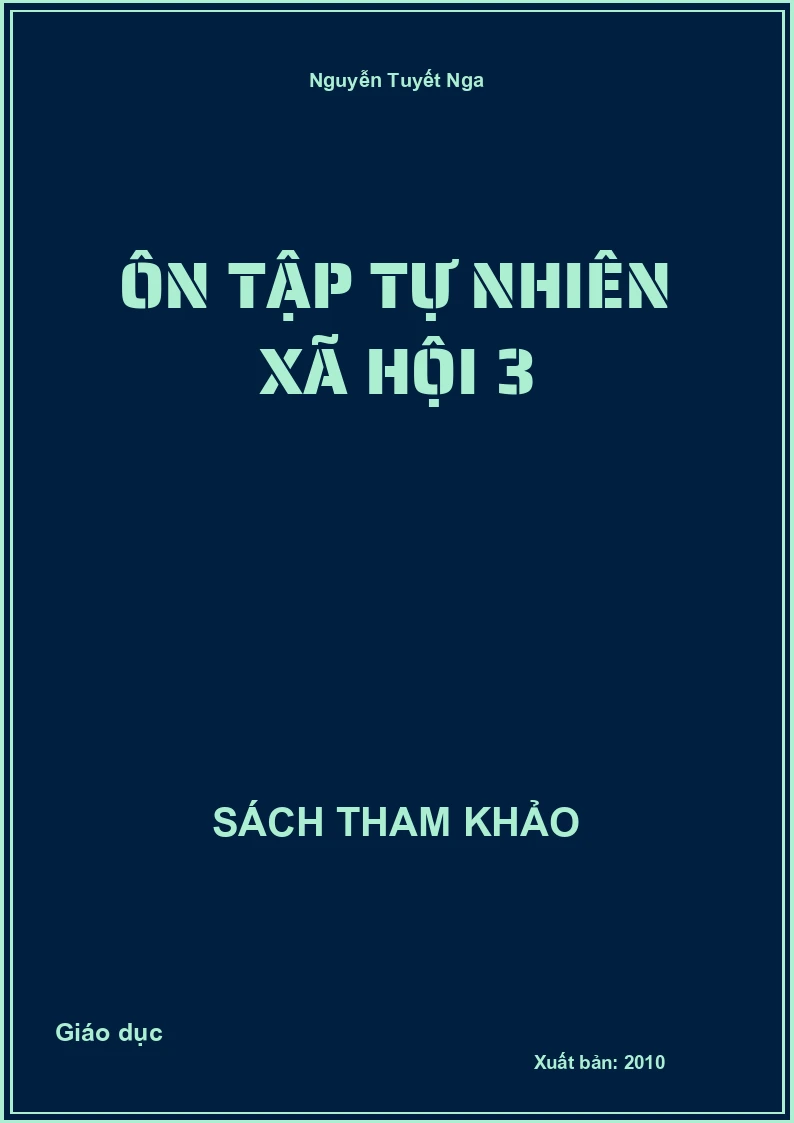 Ôn Tập Tự Nhiên Xã Hội 3