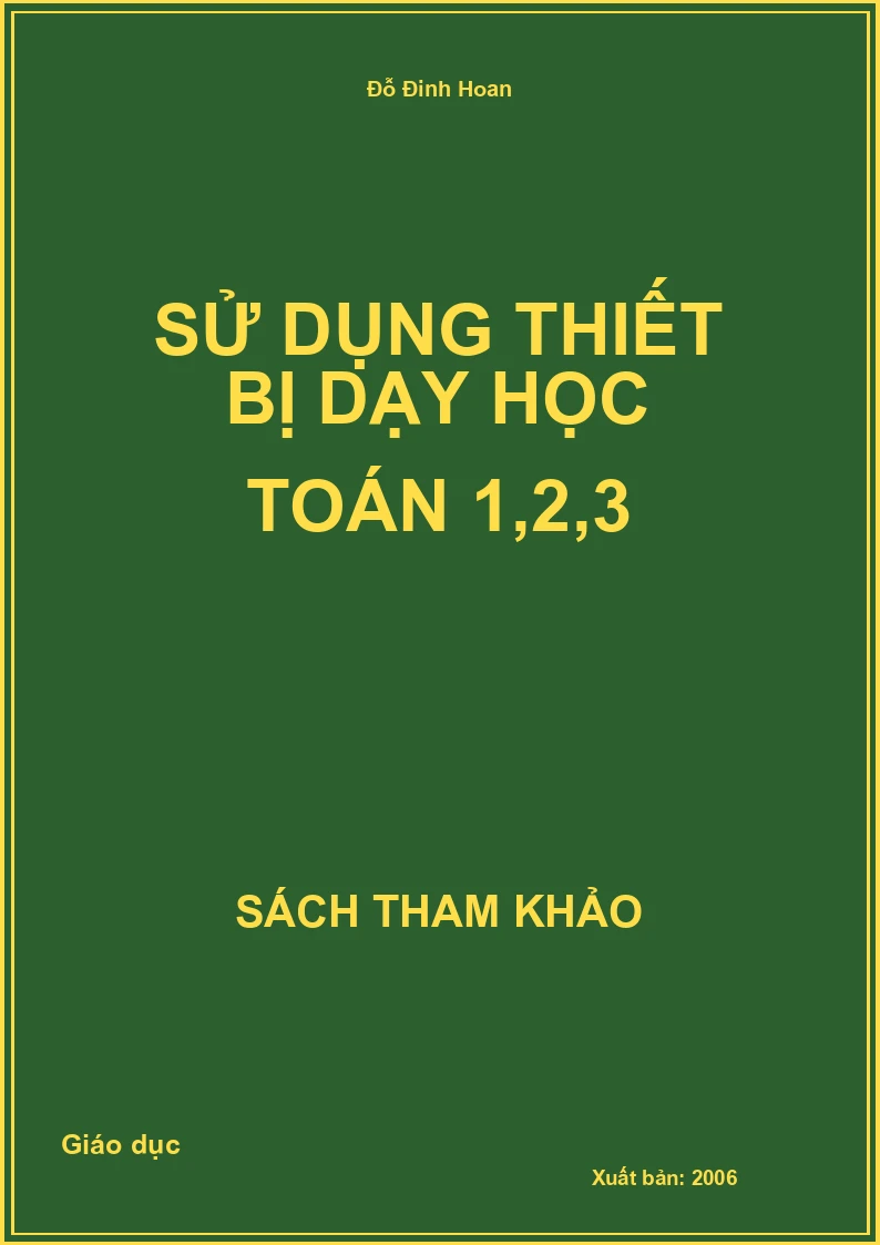 Sử Dụng Thiết Bị Dạy Học Toán 1,2,3