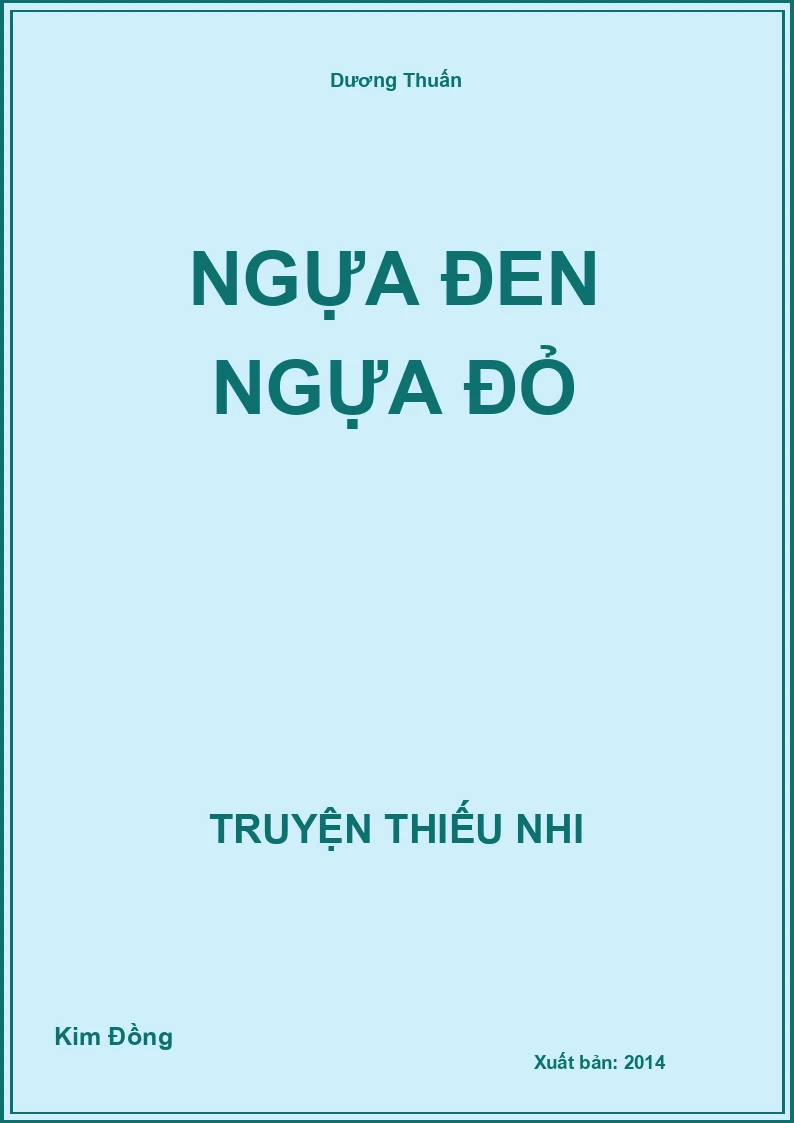 Ngựa Đen Ngựa Đỏ