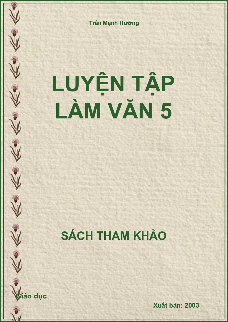 Luyện Tập Làm Văn 5