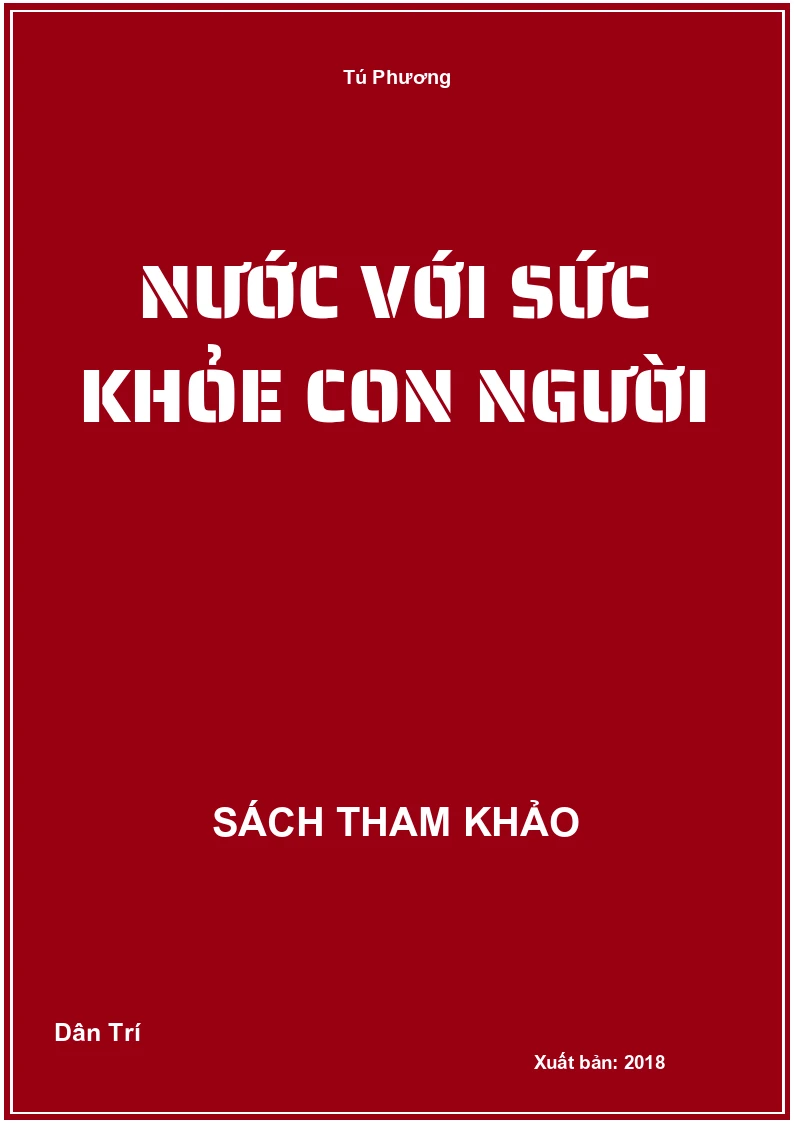 Nước Với Sức Khỏe Con Người