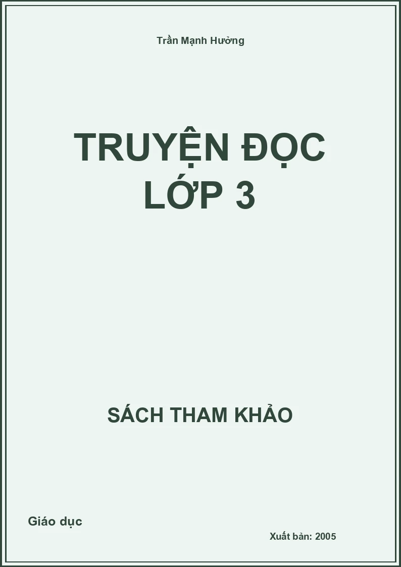 Truyện Đọc Lớp 3