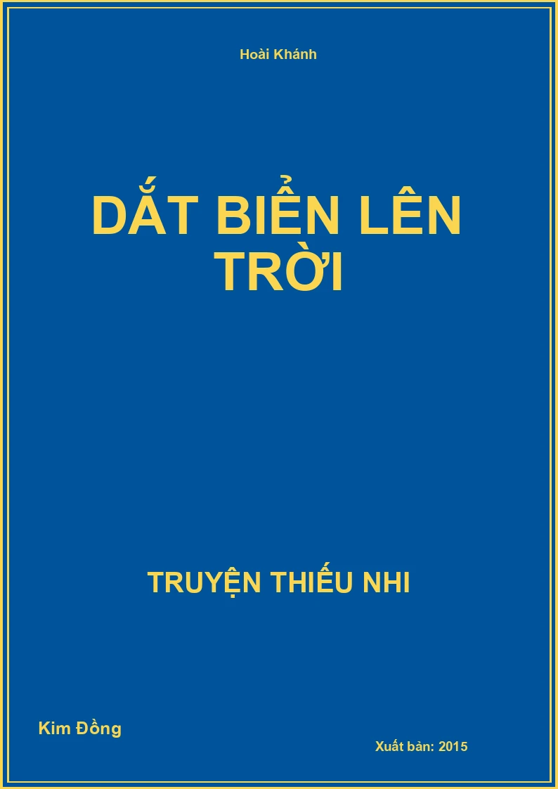 Dắt Biển Lên Trời
