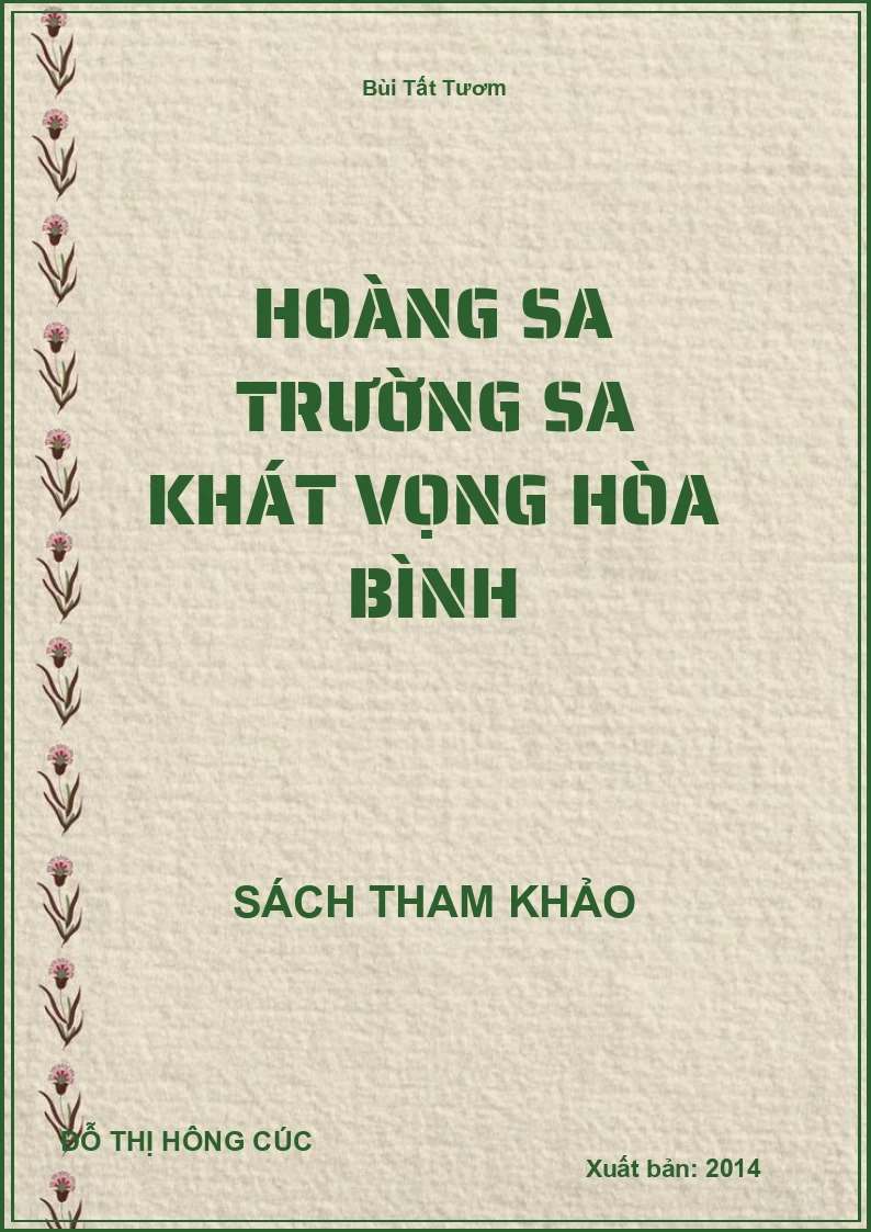 Hoàng Sa Trường Sa Khát Vọng Hòa Bình