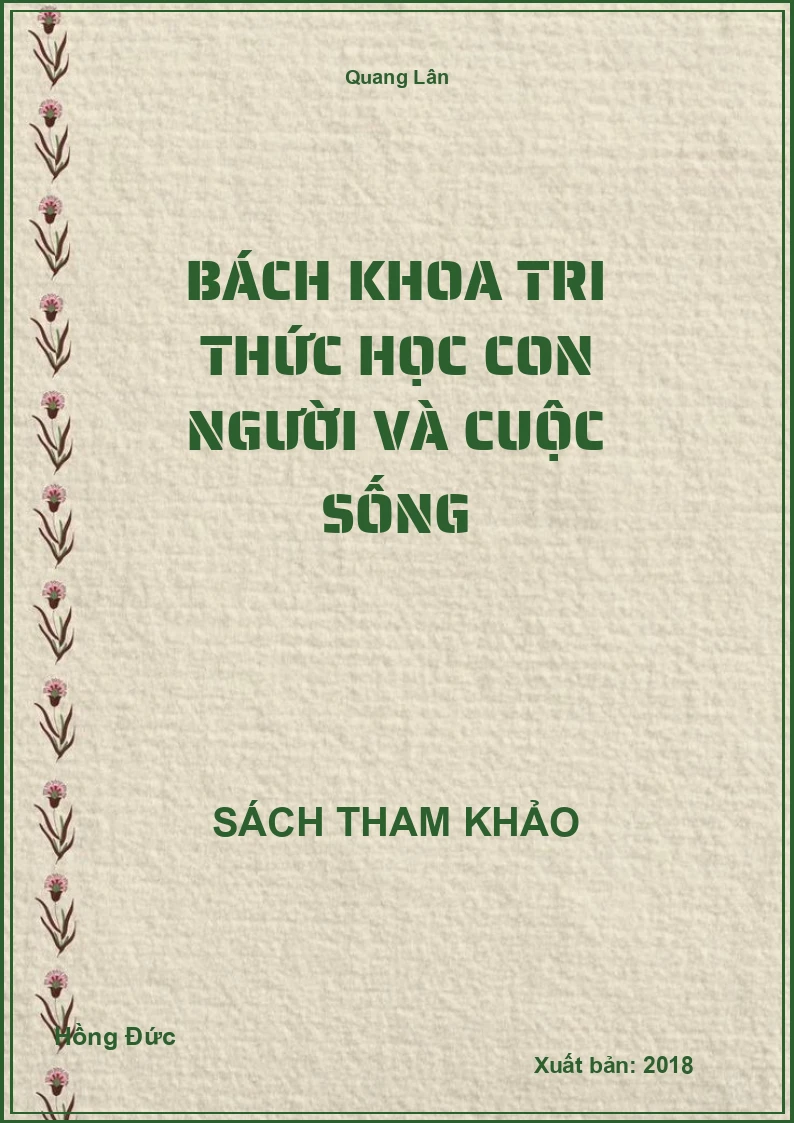 Bách Khoa Tri Thức Học Con Người Và Cuộc Sống