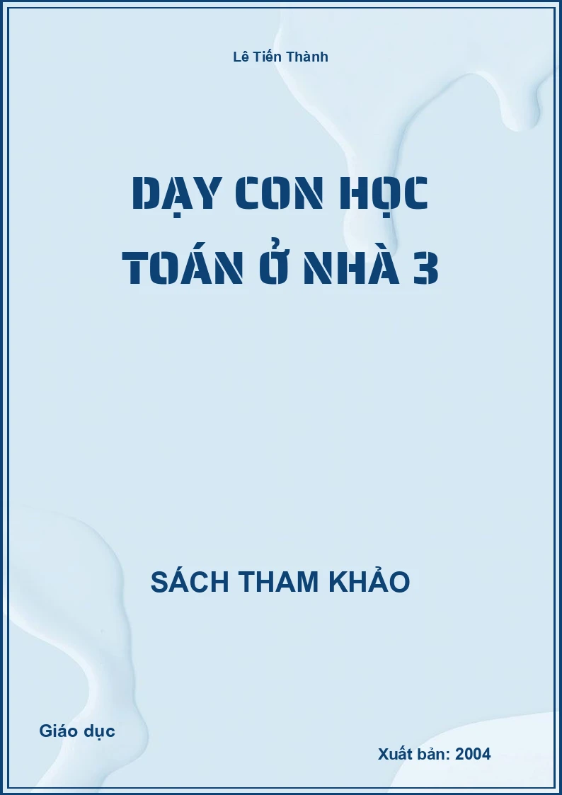 Dạy Con Học Toán Ở Nhà 3