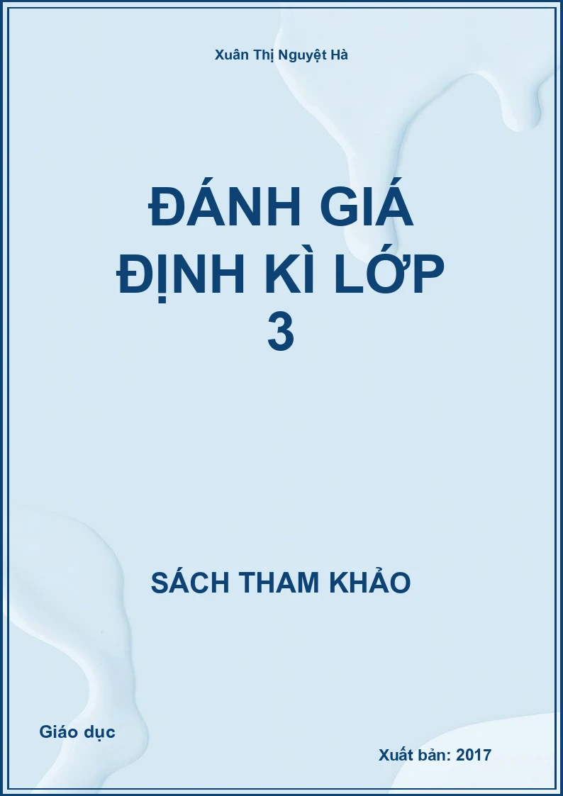 Đánh Giá Định Kì Lớp 3