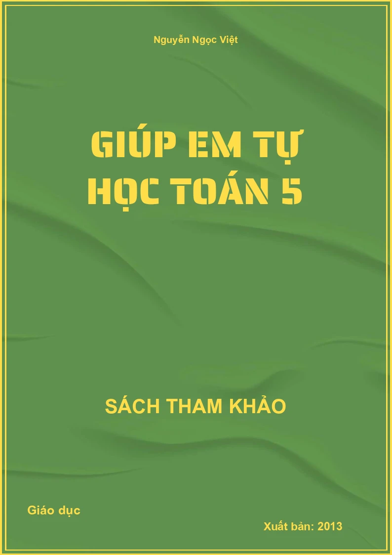 Giúp Em Tự Học Toán 5