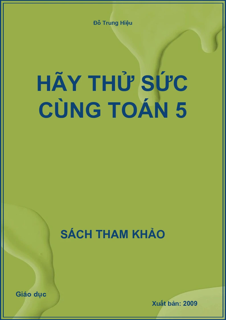 Hãy Thử Sức Cùng Toán 5