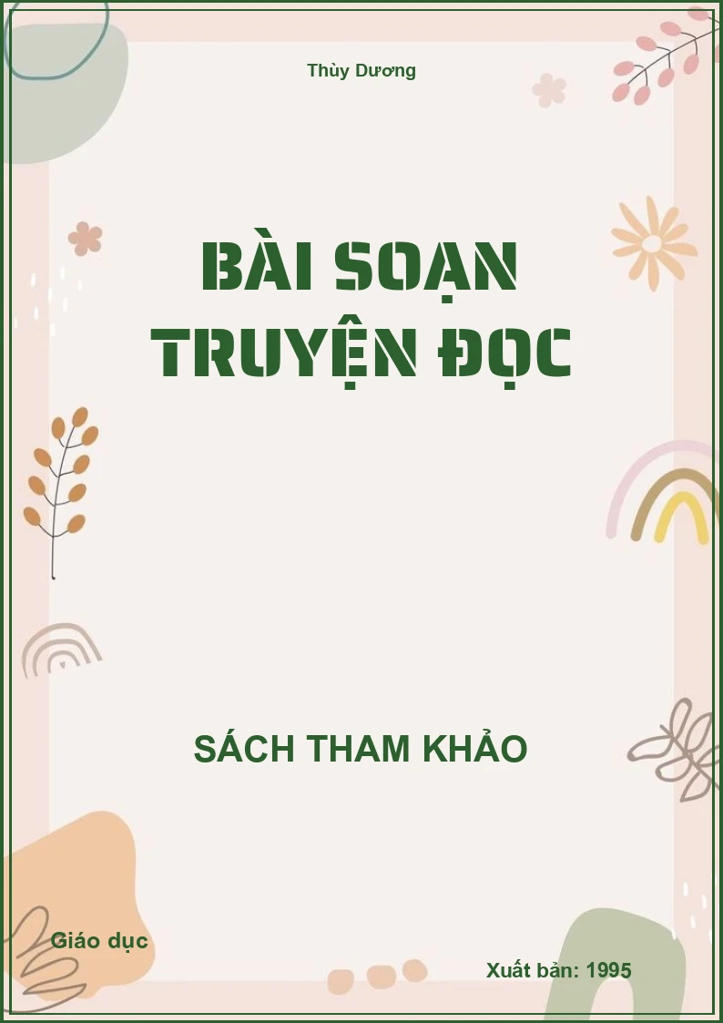 Bài Soạn Truyện Đọc